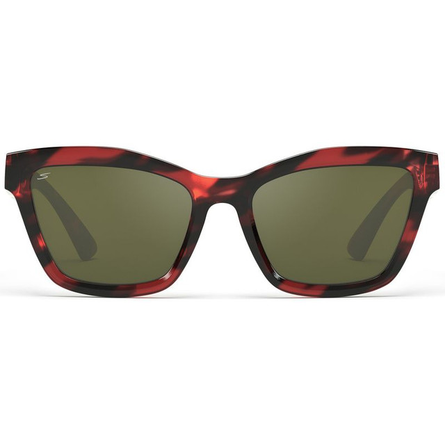 Rolla - Shiny Red Tortoise/555nm Saturn Polarised Lenses