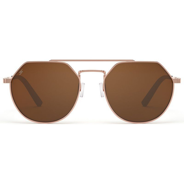 Serengeti Shelby - Shiny Light Rose Gold/Drivers Photochromic Polarised Lenses