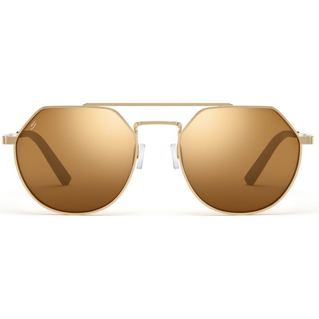 Serengeti Shelby - Shiny Light Gold/Drivers Gold Saturn Photochromic Polarised Lenses