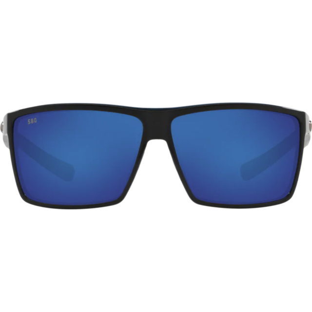 Rincon - Shiny Black/Blue Mirror 580g Polarised Glass Lenses