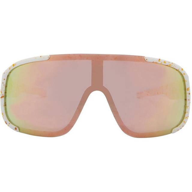 SIN Eyewear Rogue - White/Gold Flash Polarised Lenses