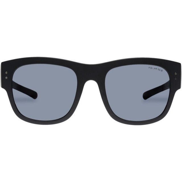 Cancer Council Willare - Matte Black/Smoke Polarised Lenses