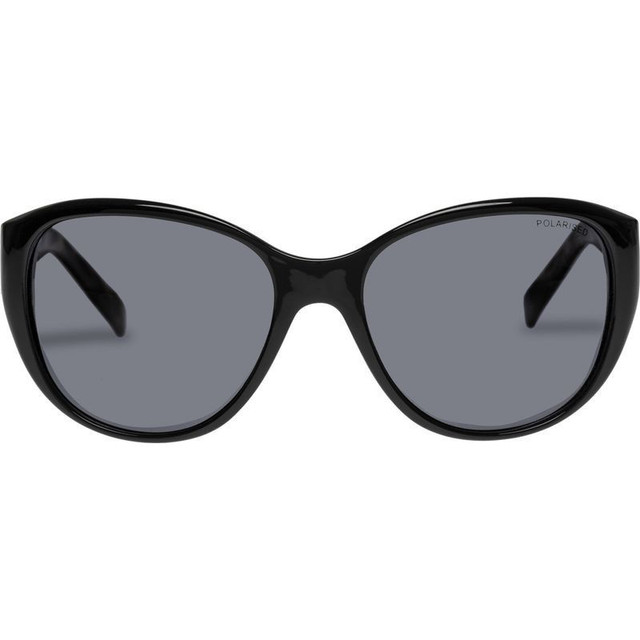 Cancer Council Enviro Cat Eye - Black and Cookie Tort/Smoke Polarised Lenses