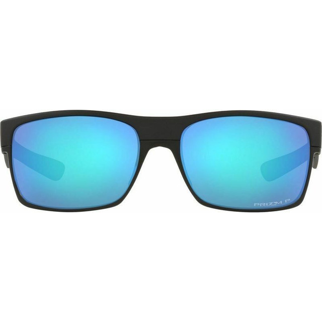 Twoface - Matte Black/Prizm Sapphire Polarised Lenses