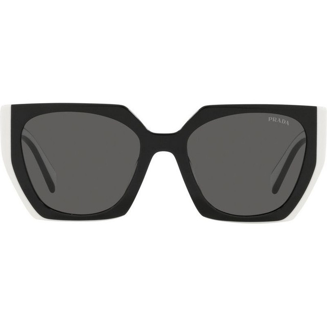 Prada PR15WS - Black and Talc/Dark Grey Lenses