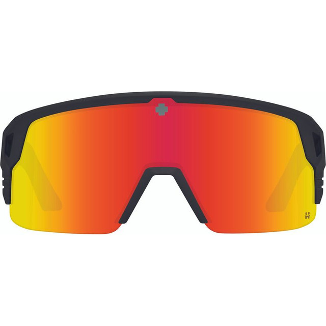 Monolith 5050 - Matte Black/Happy Bronze with Orange Spectra Mirror Lenses