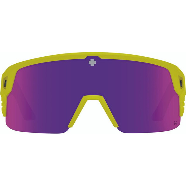 Spy Monolith 5050 - Matte Neon Yellow/Happy Bronze Purple Spectra Mirror Lenses