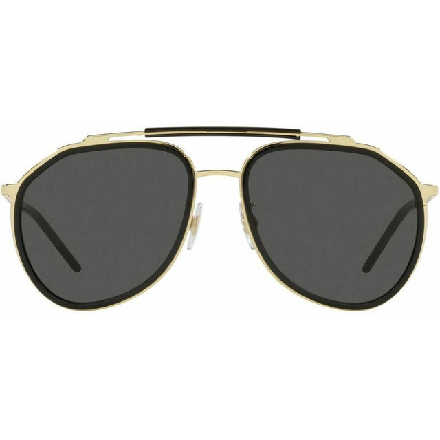 Dolce & Gabbana DG2277 - Gold and Black/Dark Grey Lenses