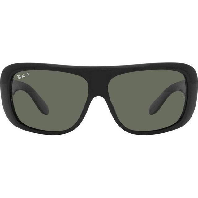 Blair RB2196 - Black/Green Polarised Glass Lenses 64 Eye Size