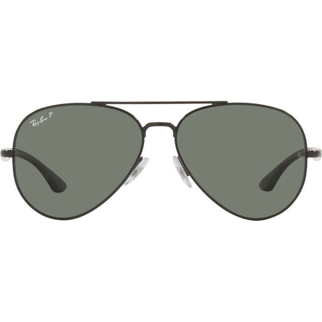 Ray-Ban RB3675 - Black/Green Polarised Glass Lenses