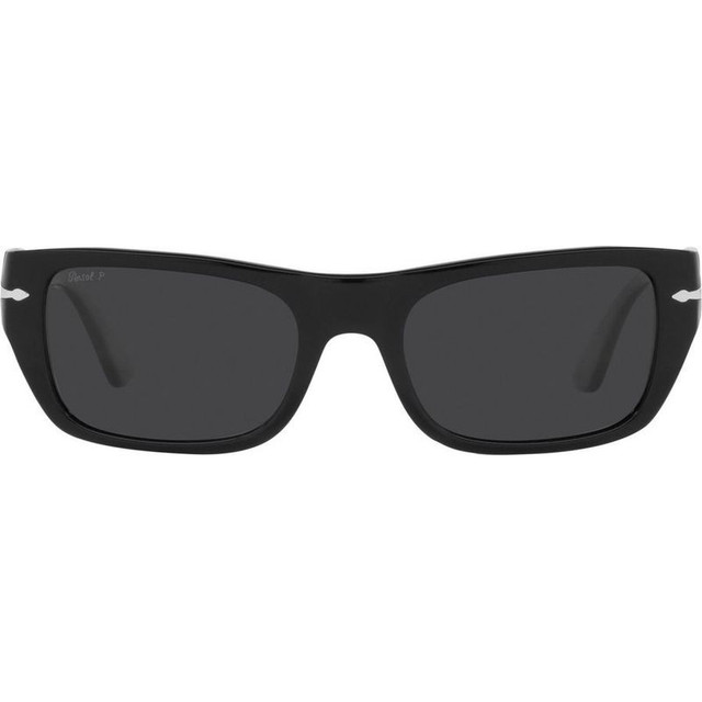 Persol PO3268S - Black/Black Polarised Glass Lenses