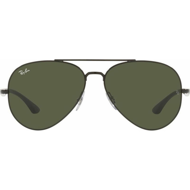 Ray-Ban RB3675 - Black/Green Glass Lenses