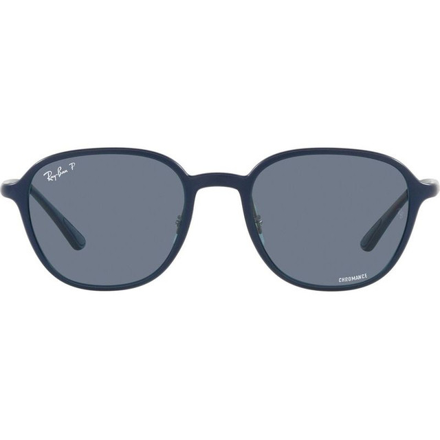 Ray-Ban Chromance RB4341CH - Sanding Dark Blue/Blue Polarised Lenses