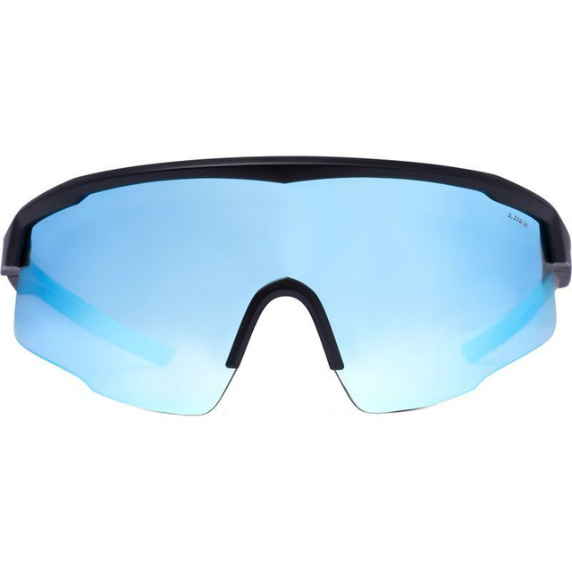 Dealer - Matte Black/Blue Mirror Lenses