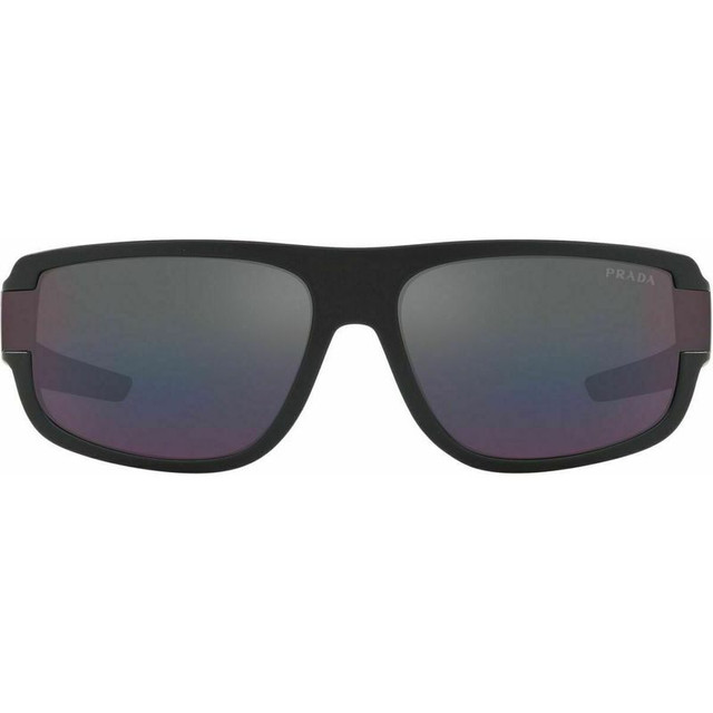 PS03WS - Blue Rubber/Dark Grey Flash Mirror Lenses