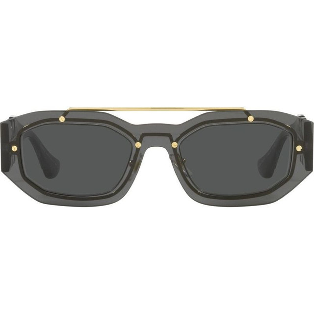 Versace VE2235 - Transparent Dark Grey/Dark Grey Lenses