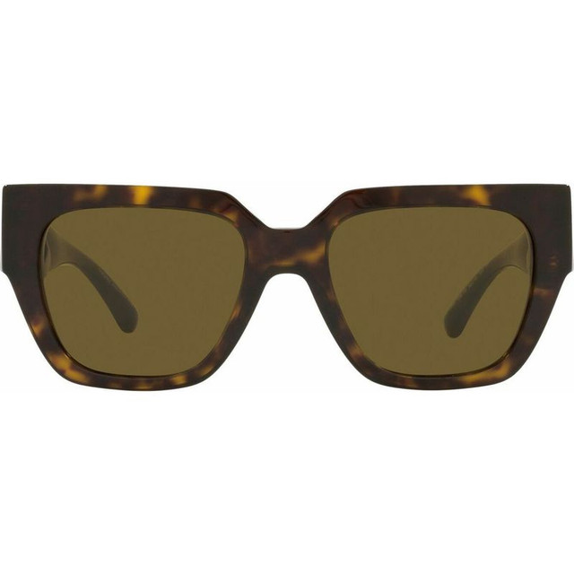 Versace VE4409F - Havana/Dark Brown Lenses