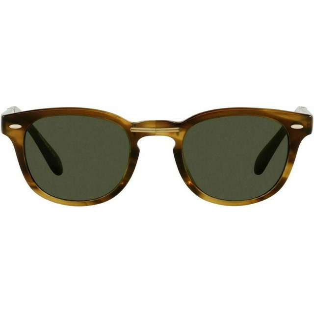 Sheldrake 1950  OV5471SU - Bark/Green G15 Glass Lenses