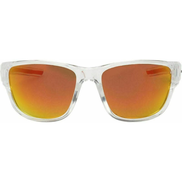 Blowout - Crystal/Orange Mirror Polarised Lenses