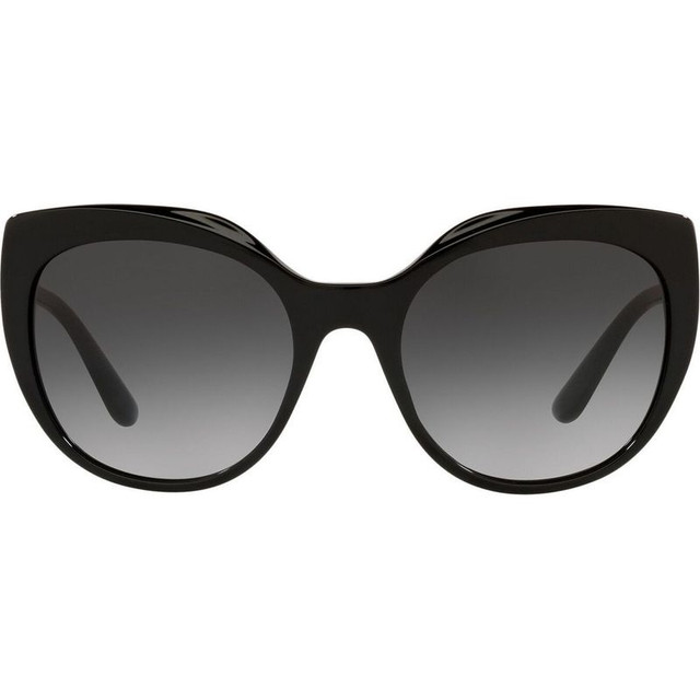 Dolce & Gabbana DG4392F - Black/Light Grey and Black Gradient Lenses