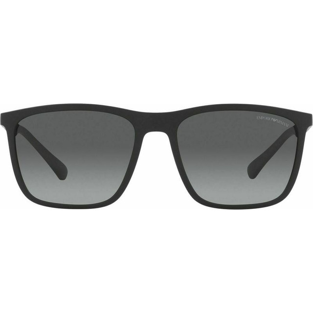 EA4150 - Matte Black/Grey Gradient Polarised Lenses