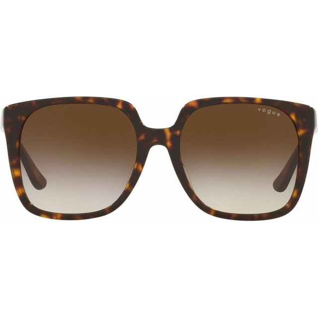 Vogue Eyewear VO5411SF - Dark Havana/Brown Gradient Lenses