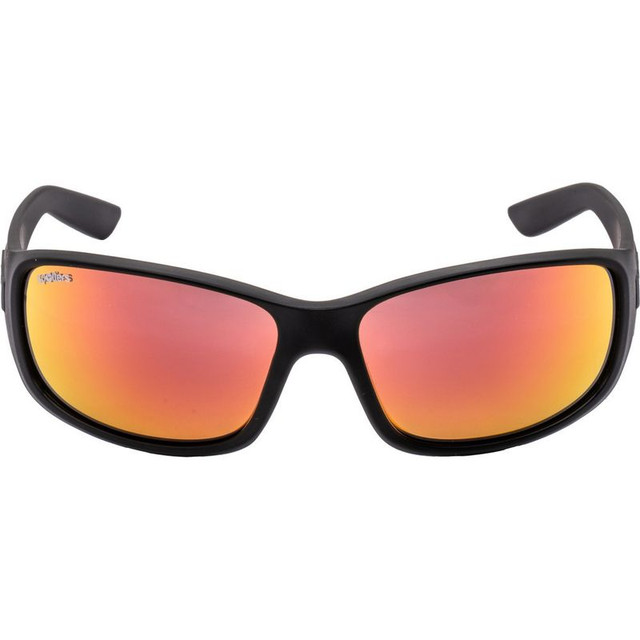 Combat - Matte Black/Ignite Glass Mirror Polarised Lenses