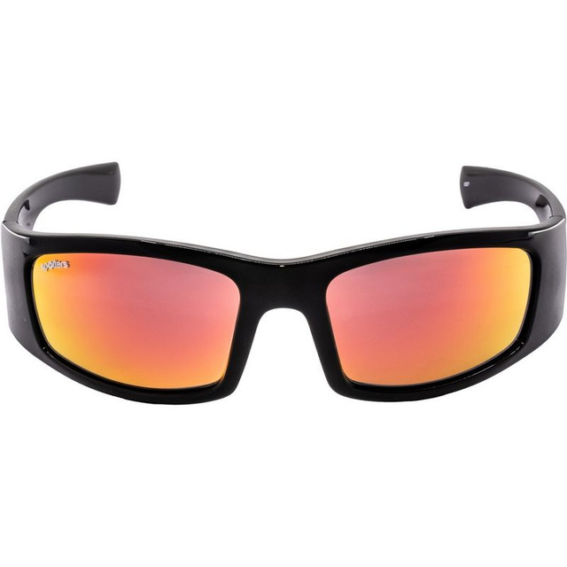 Coyote + - Gloss Black/Ignite Mirror Glass Polarised Lenses