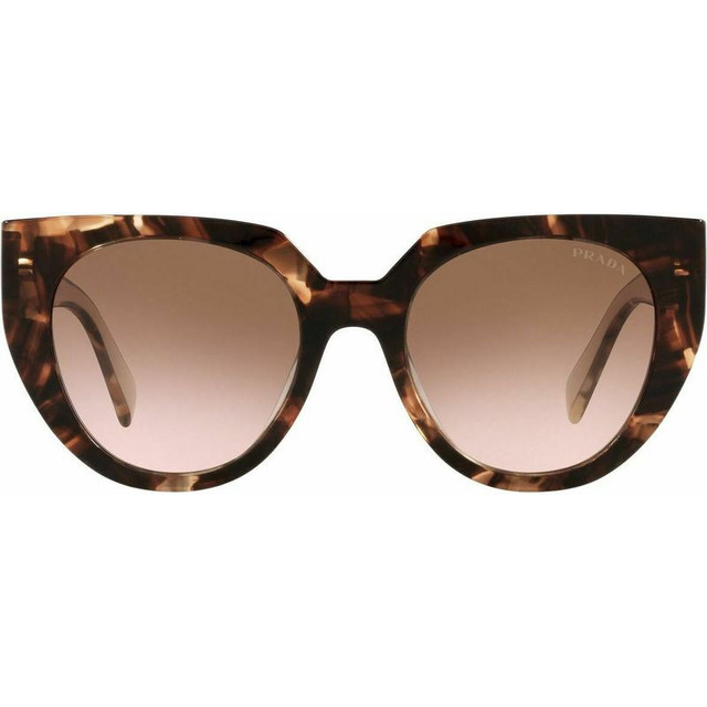 Prada PR14WSF - Caramel Tort/Powder Brown Gradient Lenses