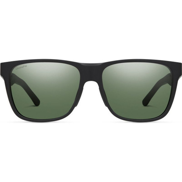 Lowdown Steel - Matte Black Ruthenium/Green ChromaPop Polarised Lenses