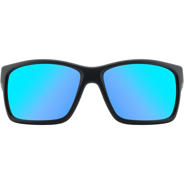 Cosmic - Satin Black/Ice Blue Mirror Polarised Lenses