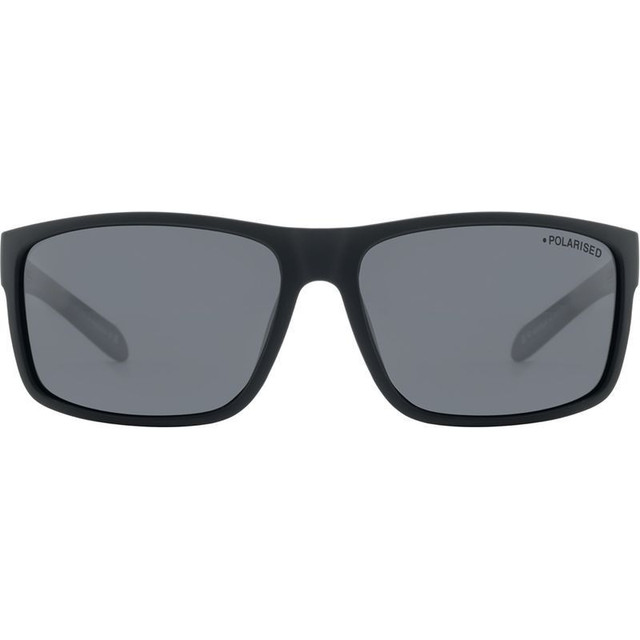 Dirty Dog Blast XL - Satin Black/Grey Polarised Lenses