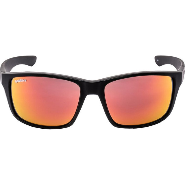 Spotters Rebel - Matte Black/Ignite Glass Mirror Polarised Lenses