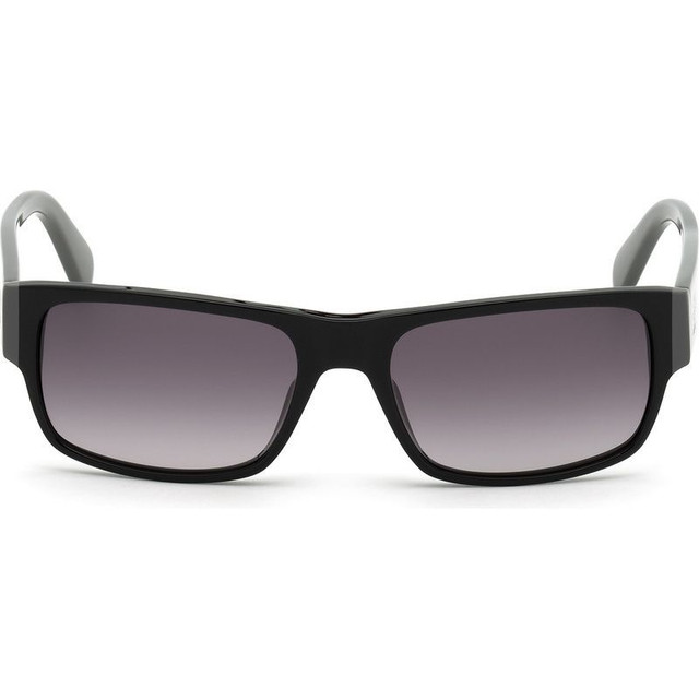 OR0007 - Shiny Black/Smoke Gradient Lenses