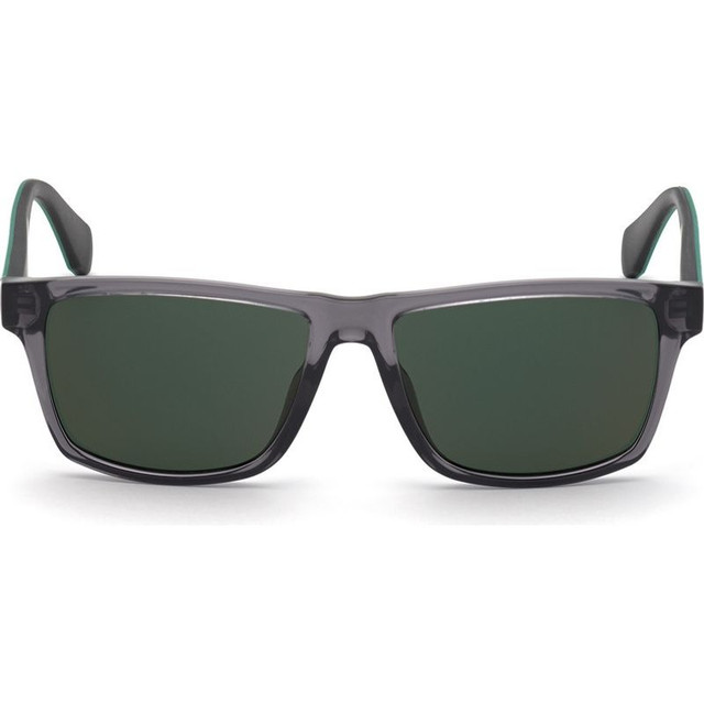 Adidas OR0024 - Grey and Green/Green Mirror Lenses