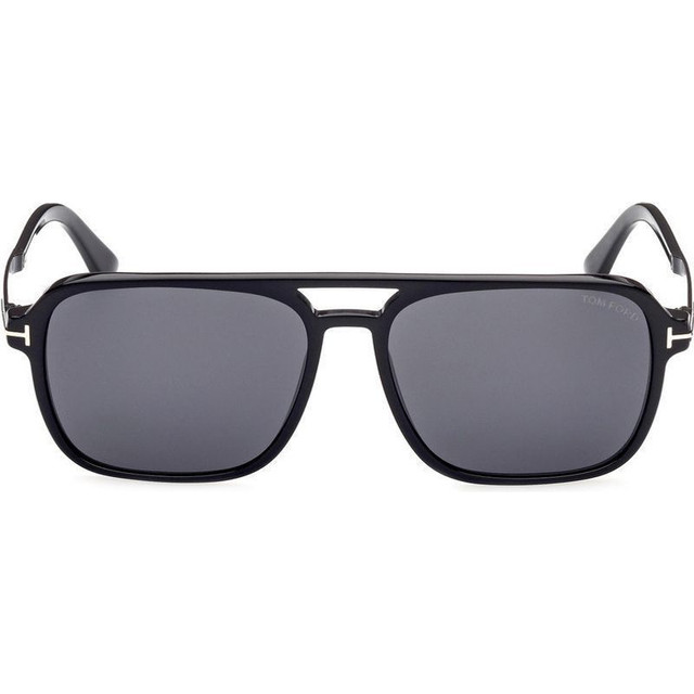 Tom Ford Crosby FT0910 - Shiny Black/Smoke Lenses