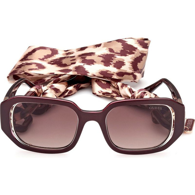 Guess 7817 - Shiny Bordeaux/Brown Gradient Lenses