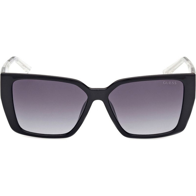 7818 - Shiny Black/Smoke Gradient Lenses