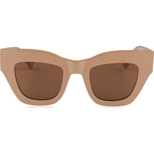 Haarlem - Beige/Dark Brown Lenses