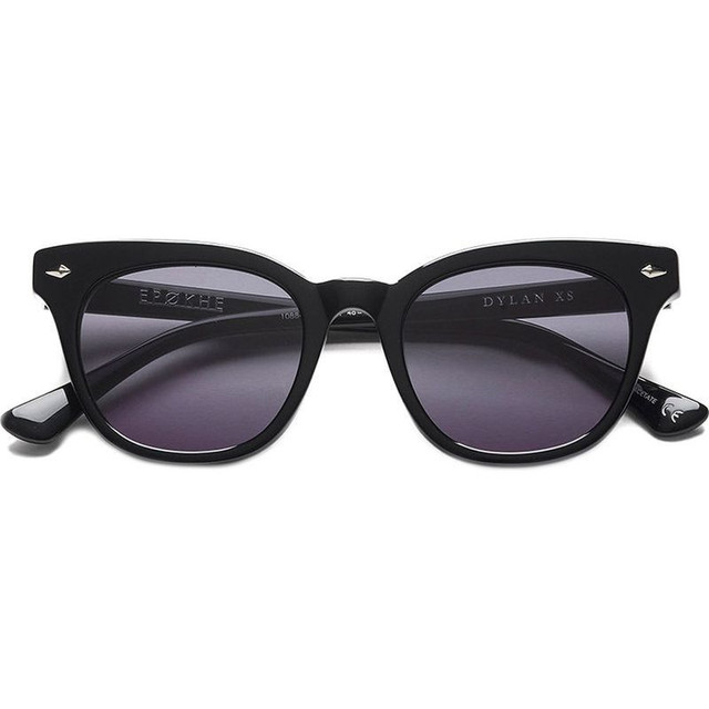 Dylan XS - Polished Black/Black Lenses