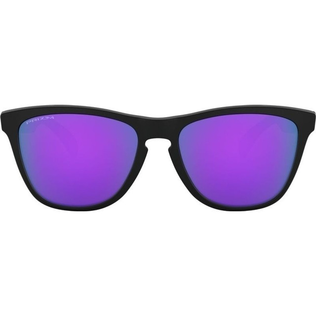 Frogskins (A) - Matte Black/Prizm Violet Lenses