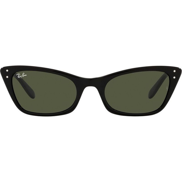 Lady Burbank RB2299 - Black/Green Glass Lenses 52 Eye Size