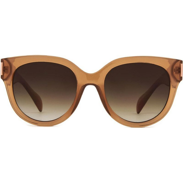 Vivian - Gloss Translucent Tobacco/Brown Gradient Lenses