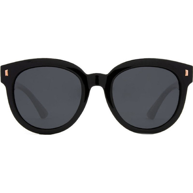 Harpo - Gloss Black/Grey Polarised Lenses