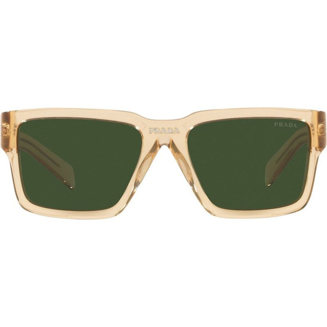 Prada PR09YS - Amber Crystal/Dark Green Lenses