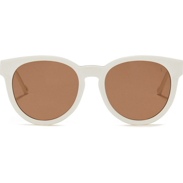 Calypso - White/Brown Lenses