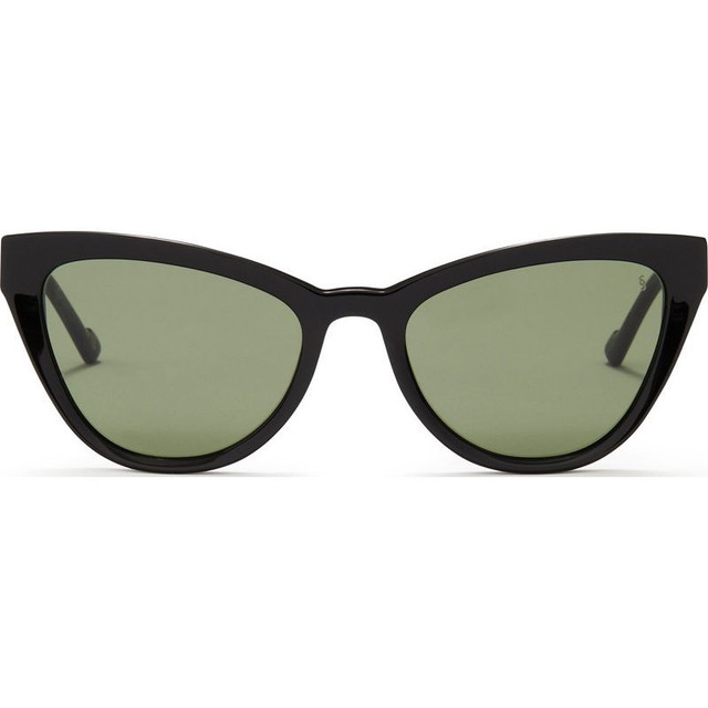 Sunday Somewhere Asteria - Gloss Black/Green Lenses