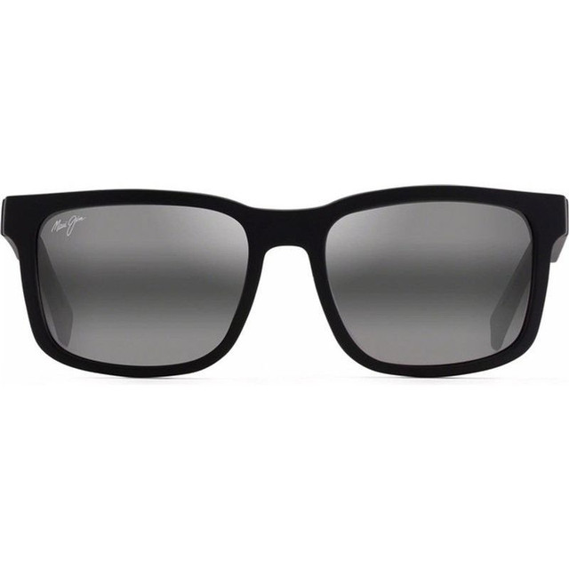 Maui Jim Stone Shack - Matte Black/Neutral Grey Mirror Glass Polarised  Lenses