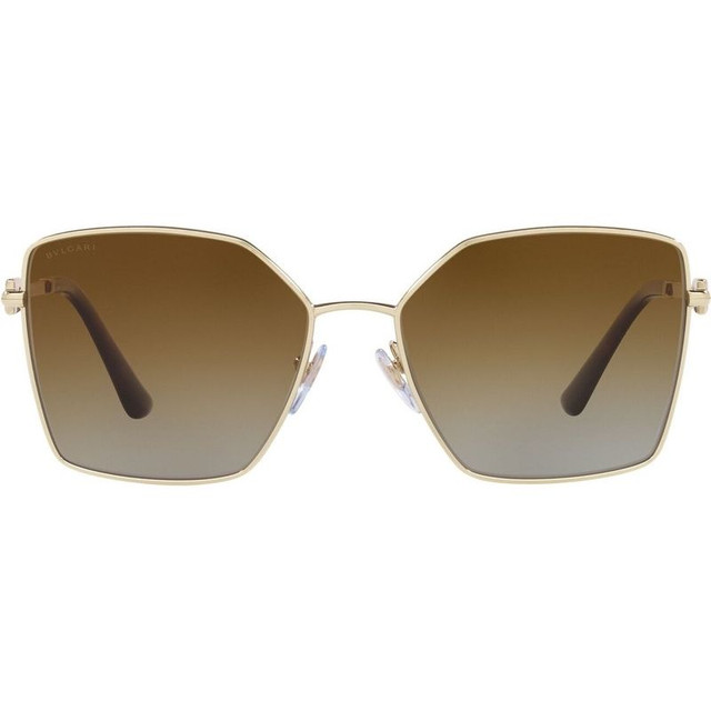 Bvlgari BV6175 - Pale Gold/Brown Gradient Polarised Lenses