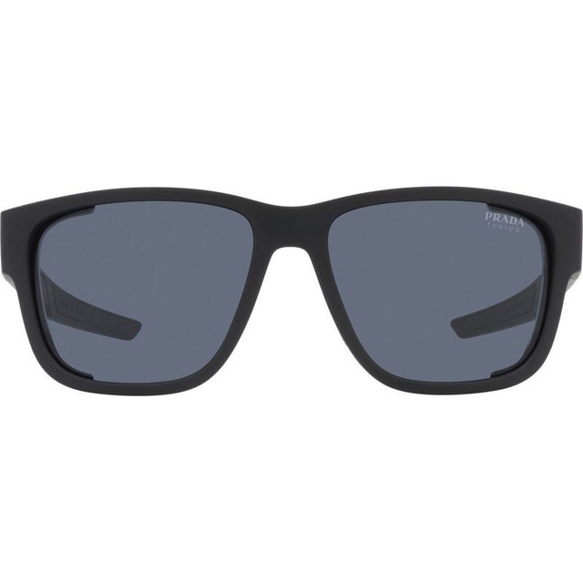 PS07WS - Black Rubber/Blue Lenses